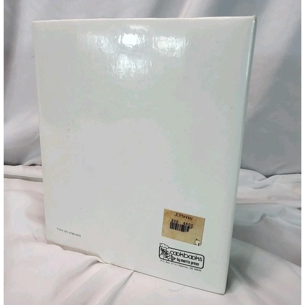 Cookin' For A Cause VTG 1995 JCPenney Associate Cookbook Binder Tabbed